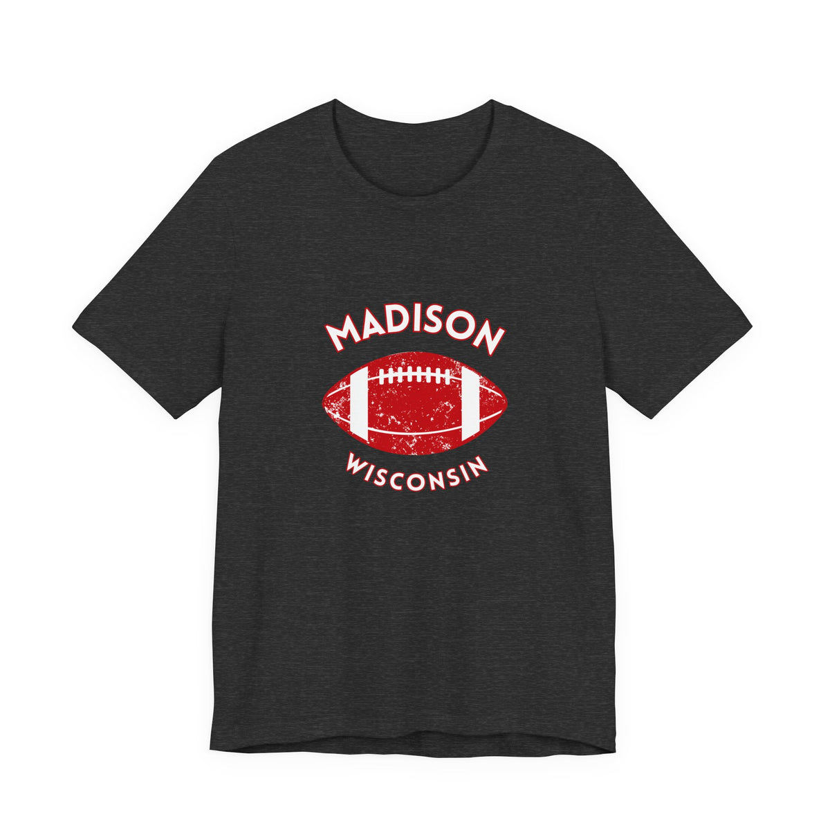 Madison Wisconsin Vintage Football T-Shirt