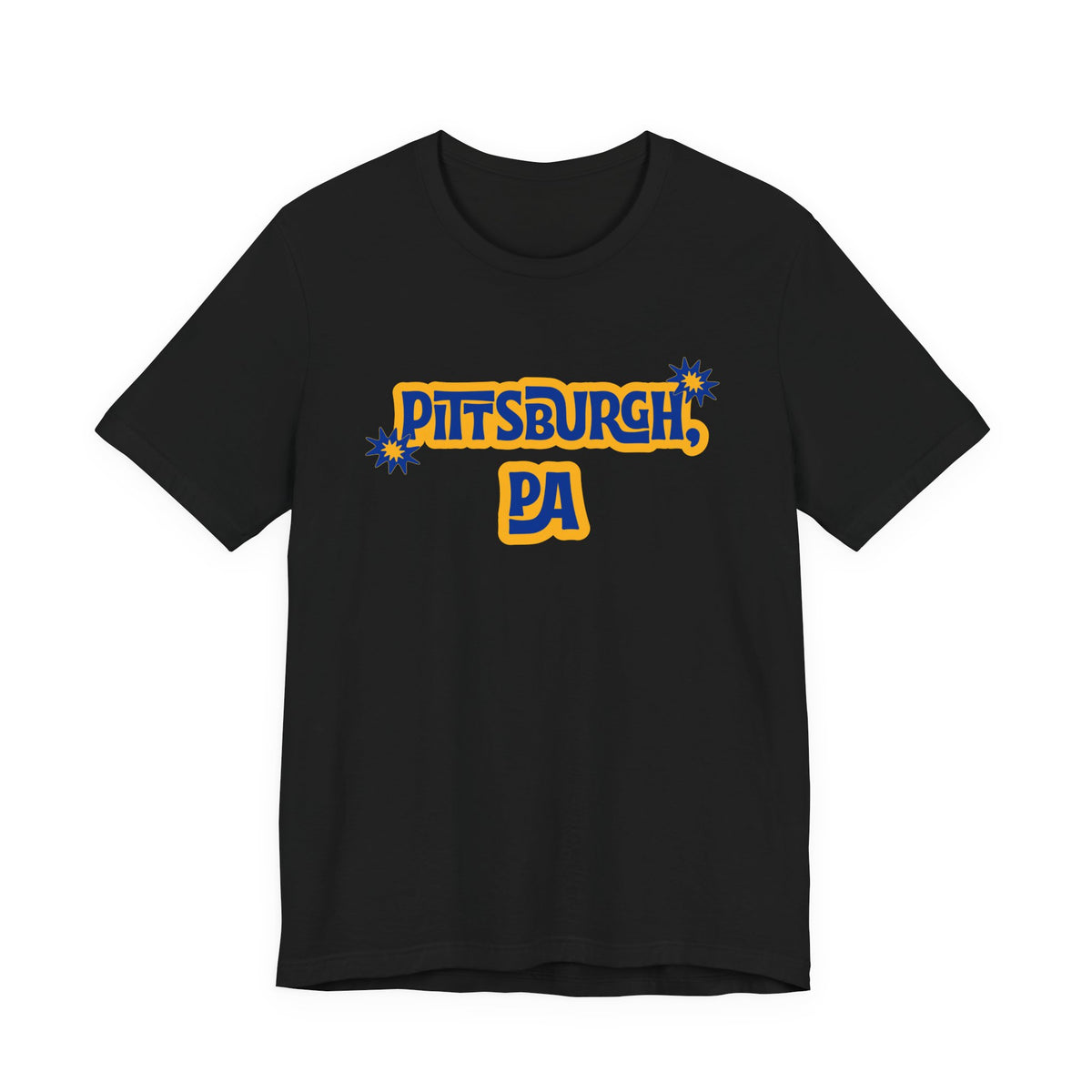 Pittsburgh PA Retro College Town T-Shirt
