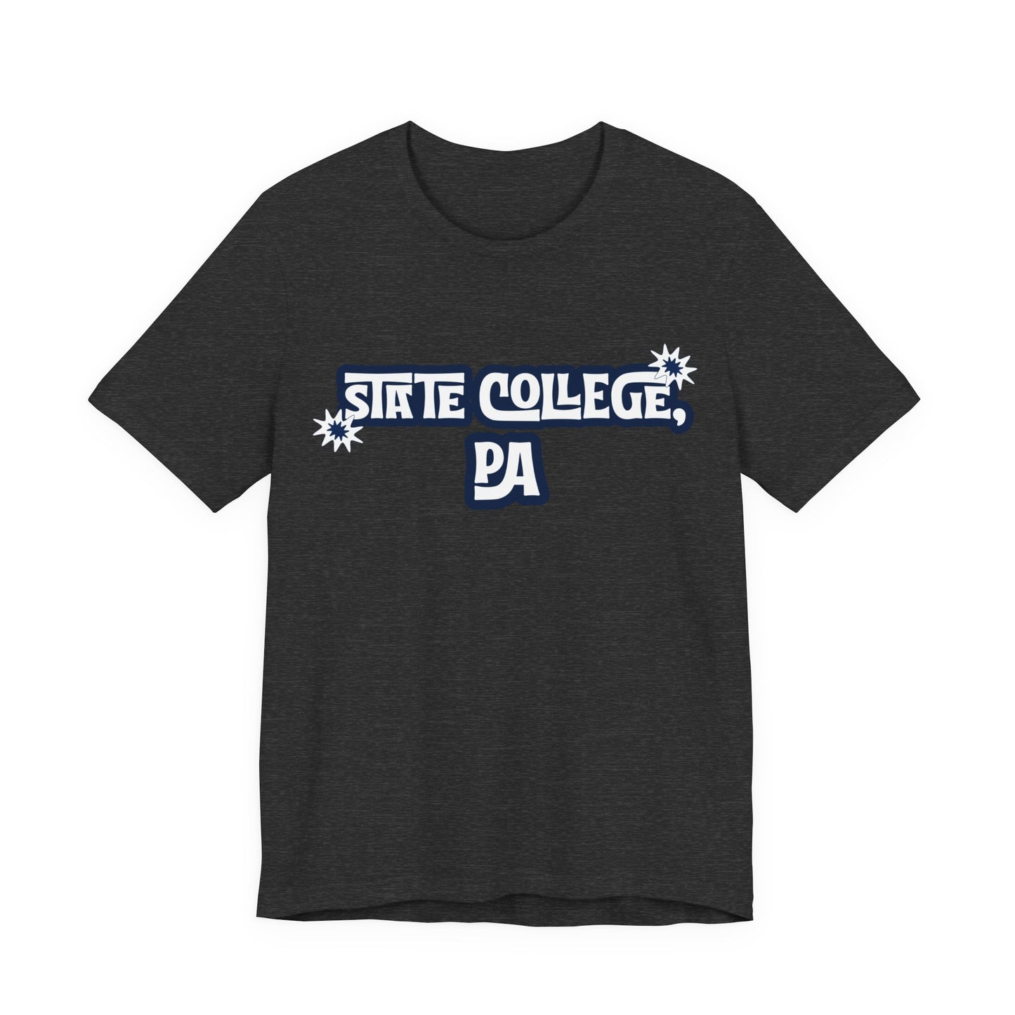 State College PA Vintage T-Shirt Retro Campus Tee