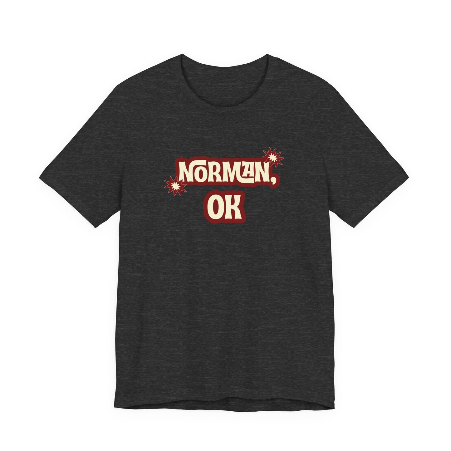 Norman OK Retro Graphic T-Shirt Oklahoma Lifestyle Apparel