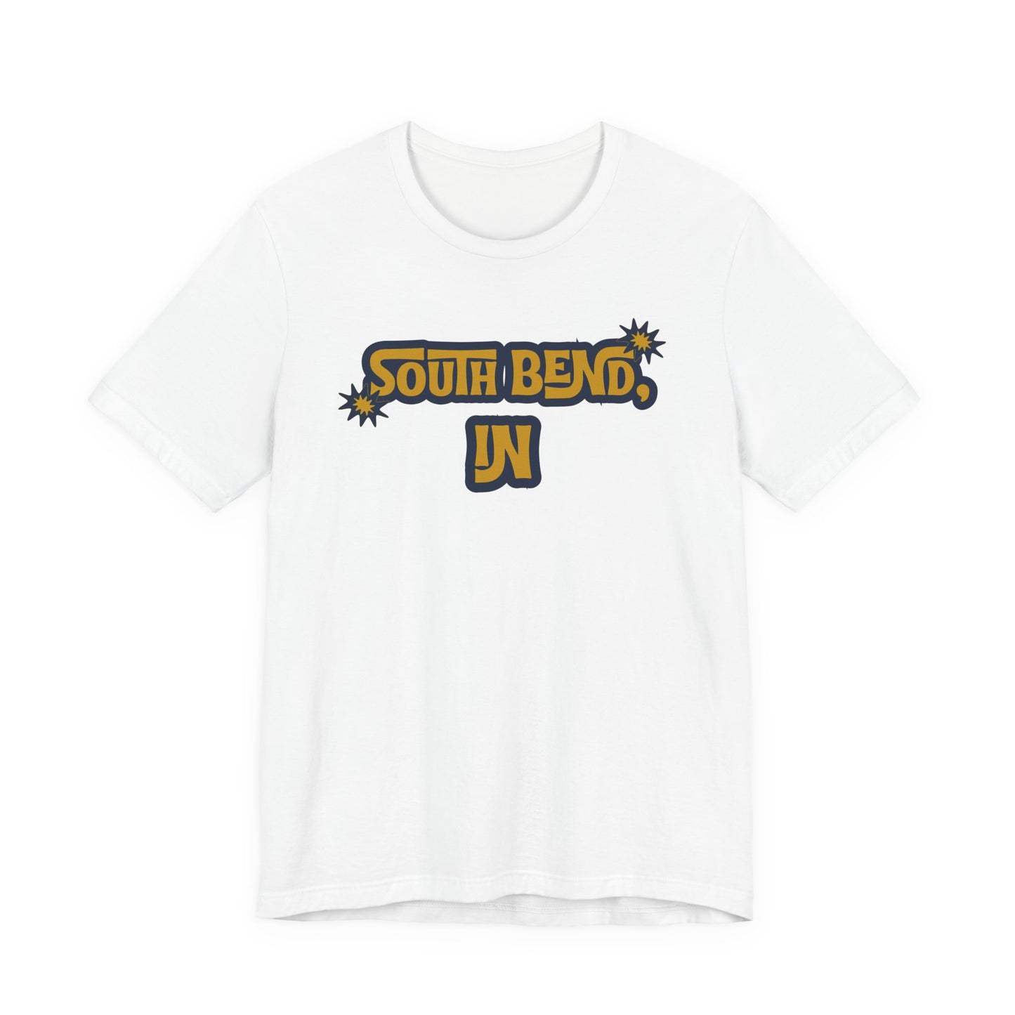 South Bend IN Retro Graphic T-Shirt Indiana Lifestyle Apparel