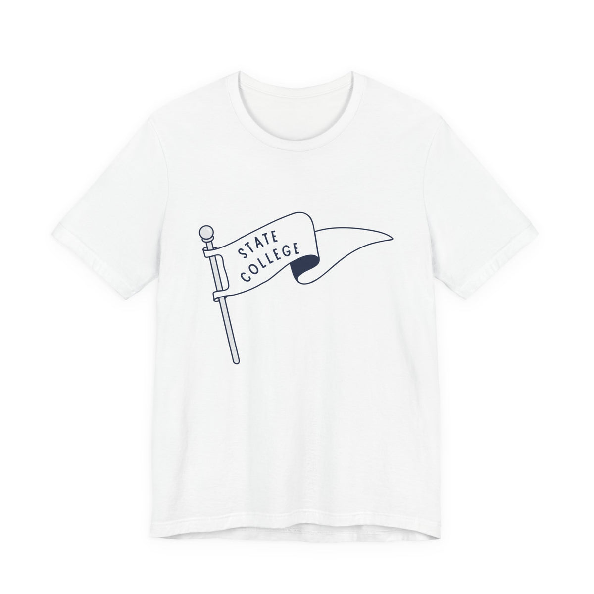 State College Pennsylvania Vintage Flag T-Shirt