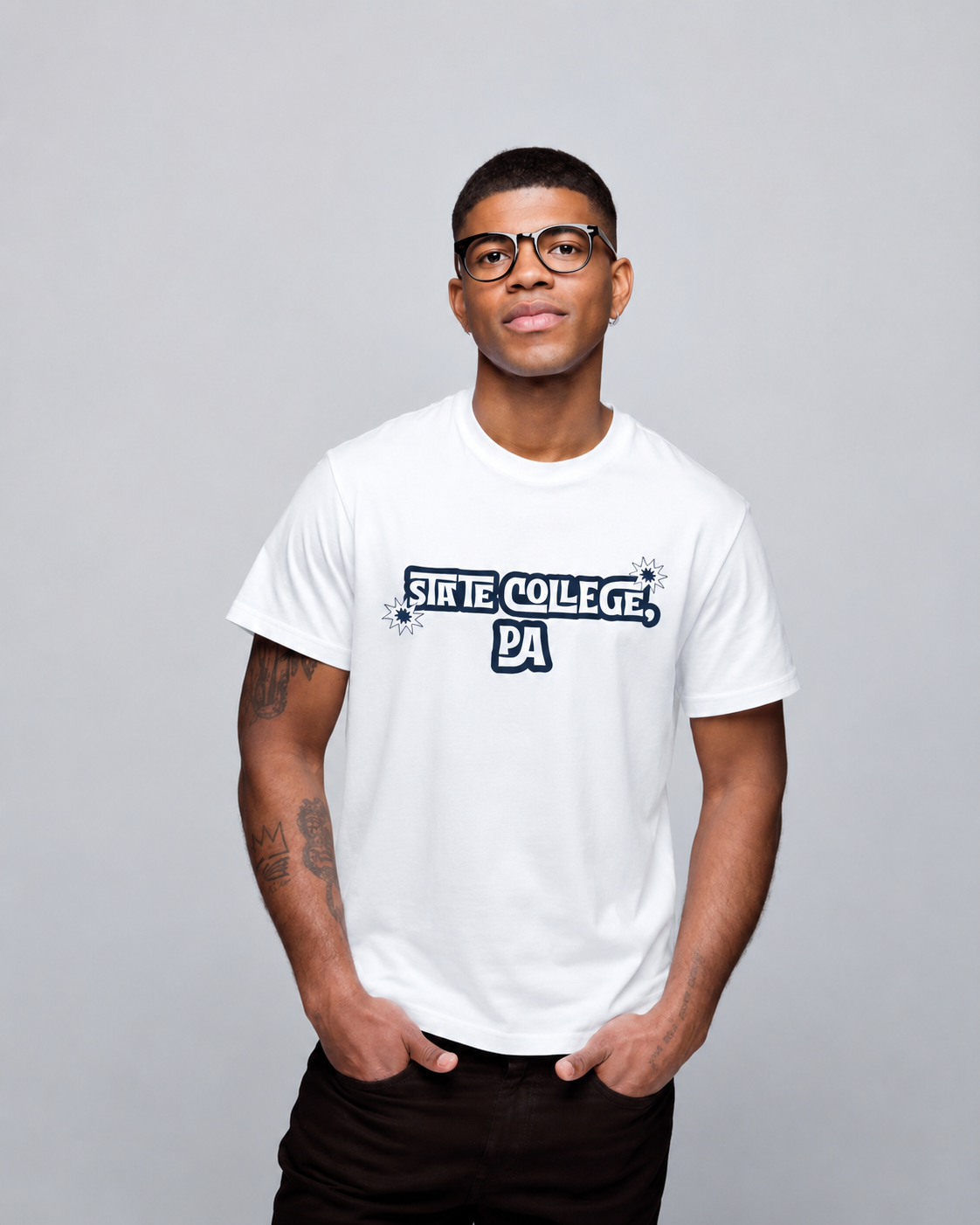 State College PA Vintage T-Shirt Retro Campus Tee