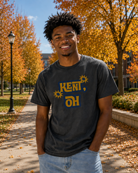 Kent OH Retro College Town T-Shirt