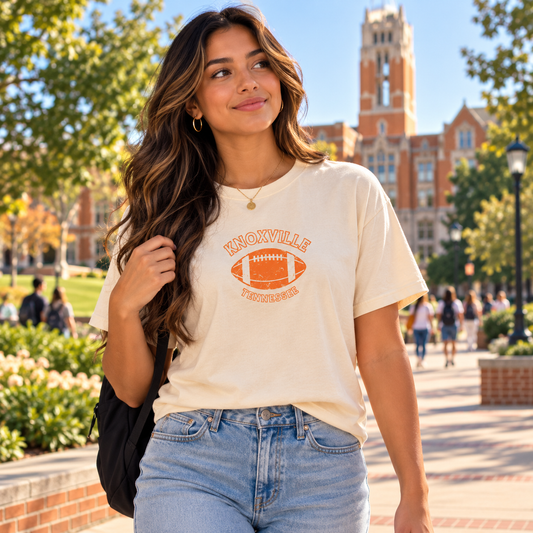 Knoxville Tennessee Vintage Football T-Shirt