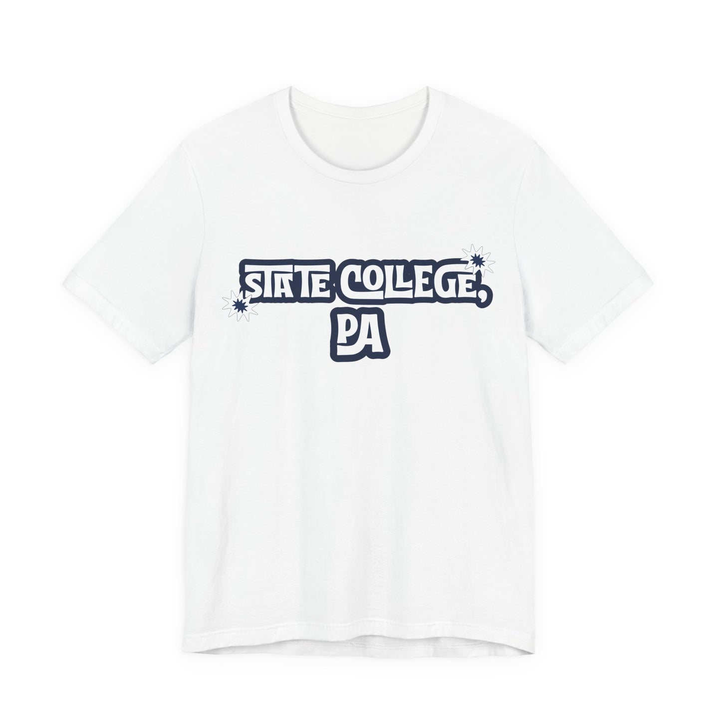 State College PA Vintage T-Shirt Retro Campus Tee