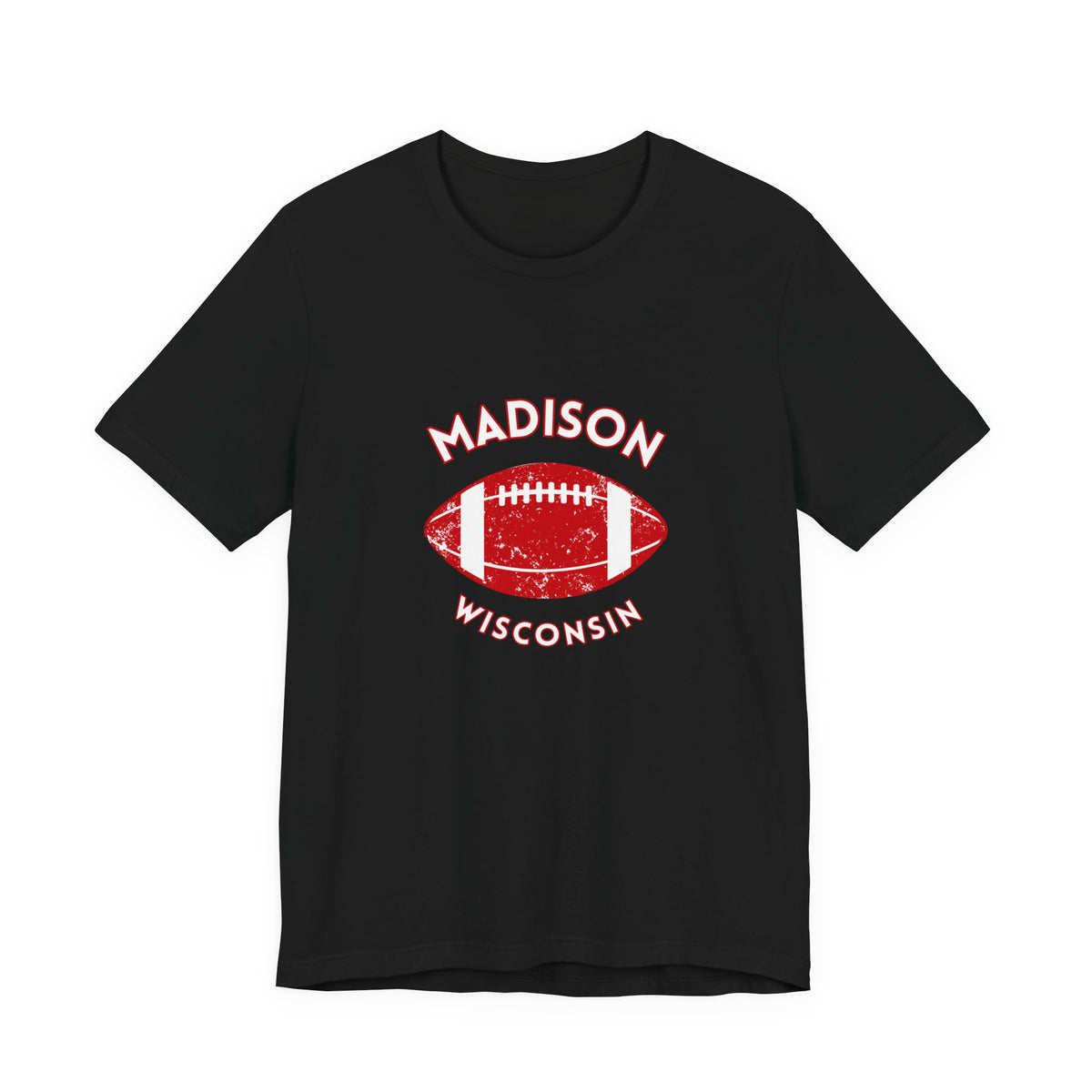 Madison Wisconsin Vintage Football T-Shirt
