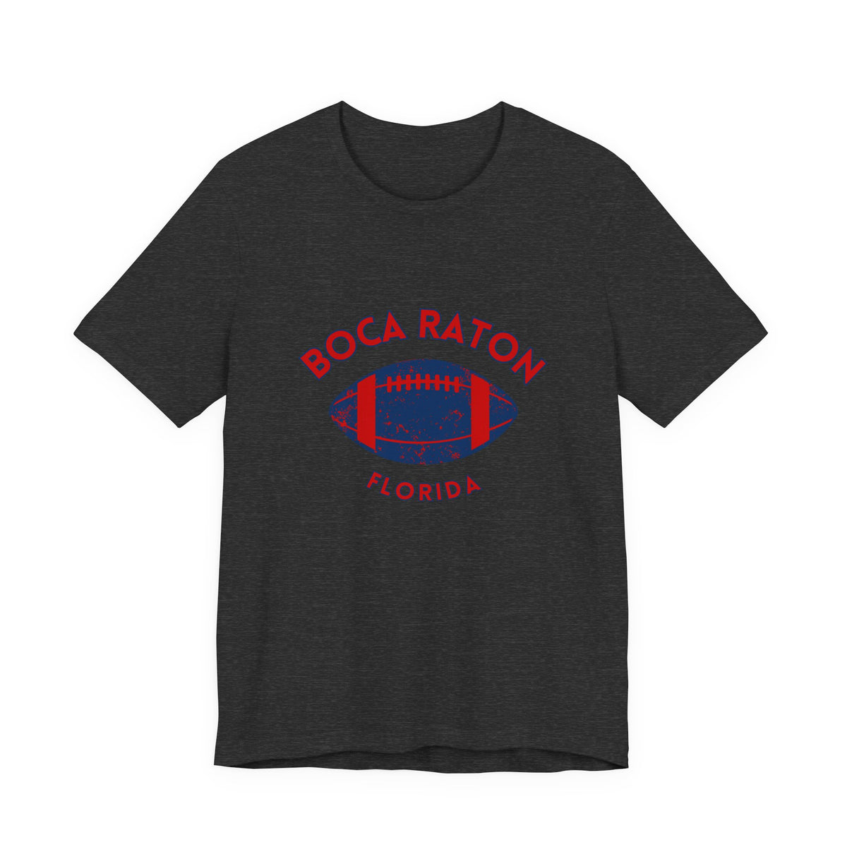 Boca Raton Florida Retro Football T-Shirt