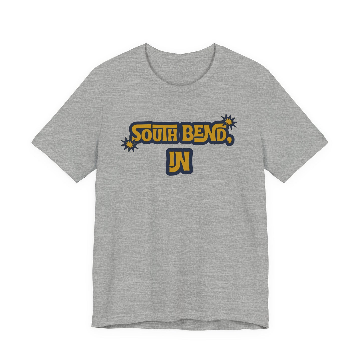 South Bend IN Retro Graphic T-Shirt Indiana Lifestyle Apparel