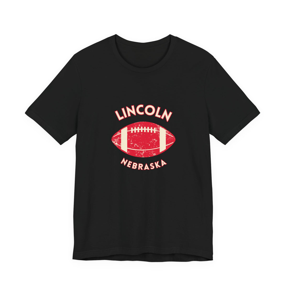 Lincoln Nebraska Vintage Football T-Shirt