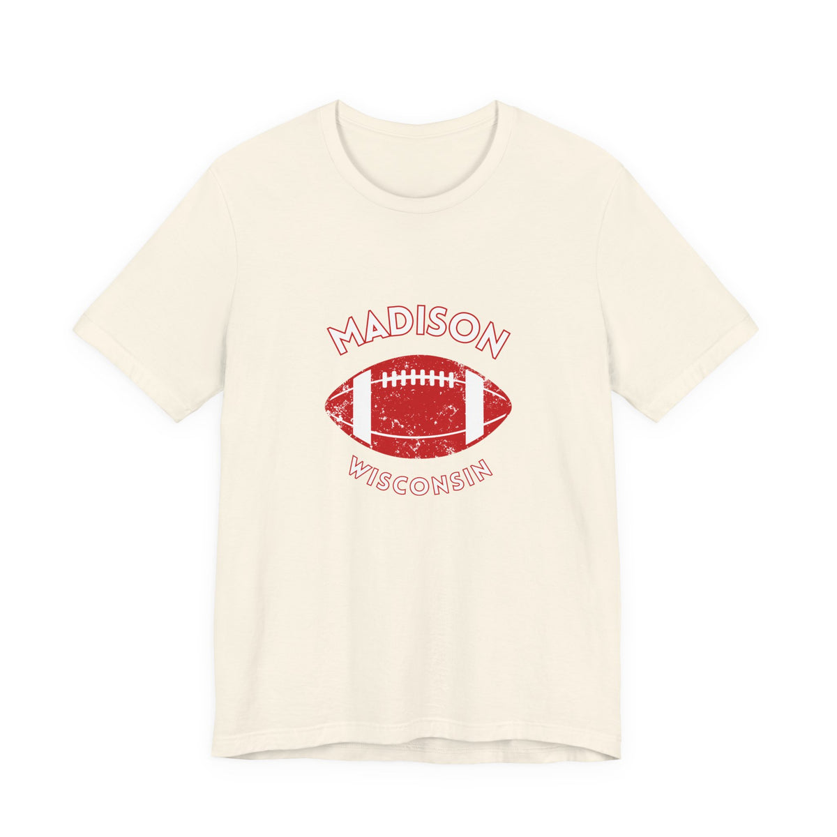 Madison Wisconsin Vintage Football T-Shirt