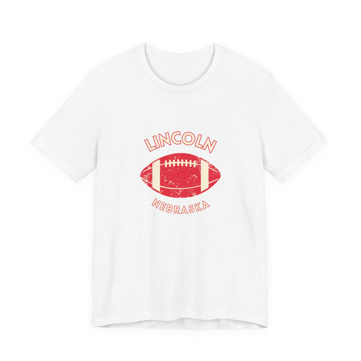 Lincoln Nebraska Vintage Football T-Shirt