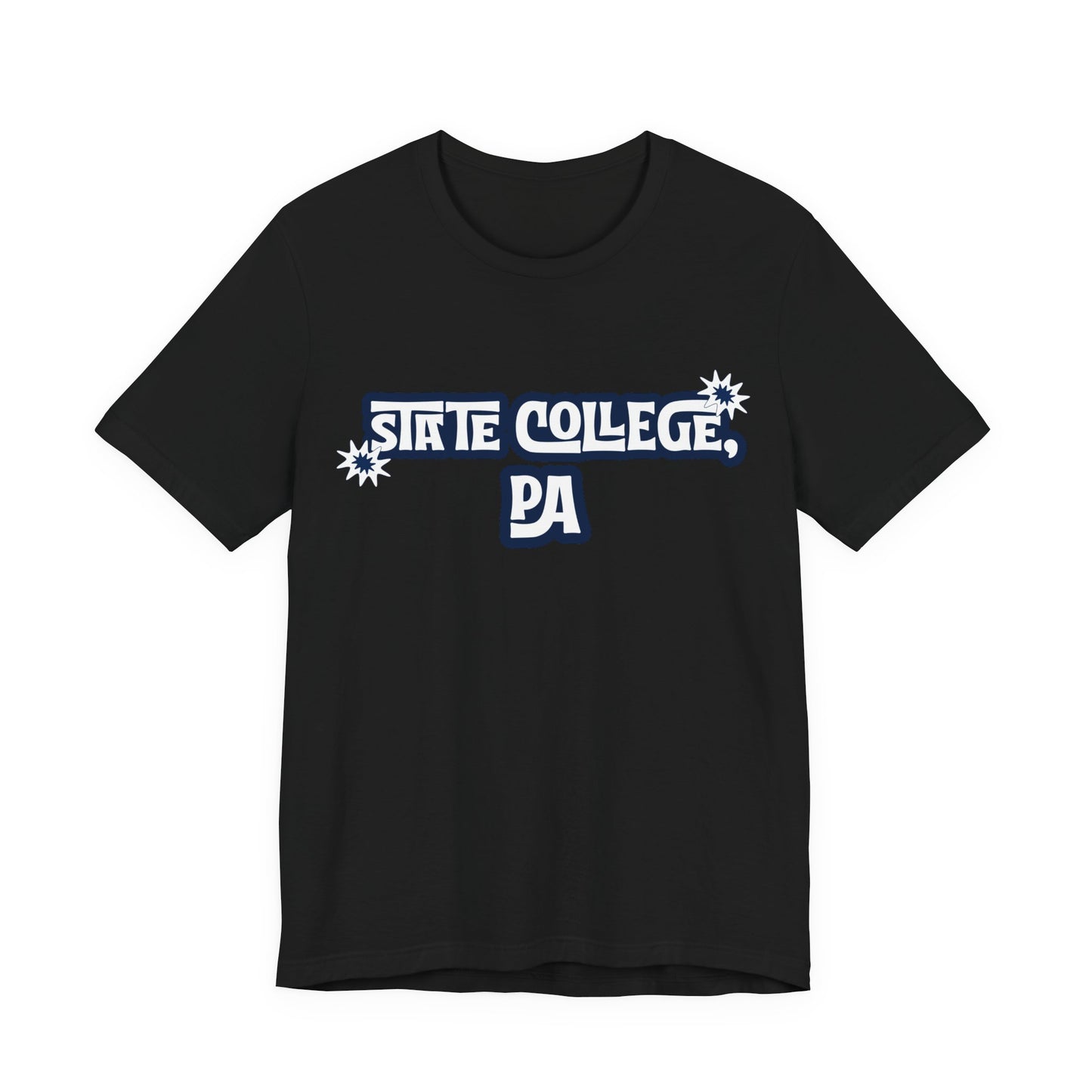 State College PA Vintage T-Shirt Retro Campus Tee