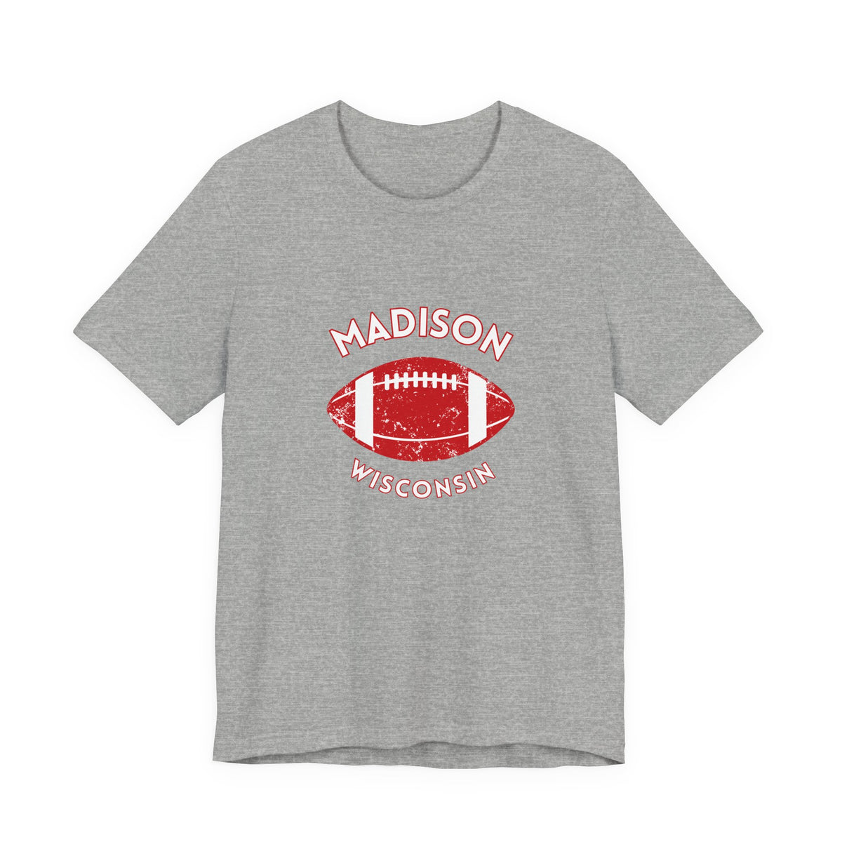 Madison Wisconsin Vintage Football T-Shirt