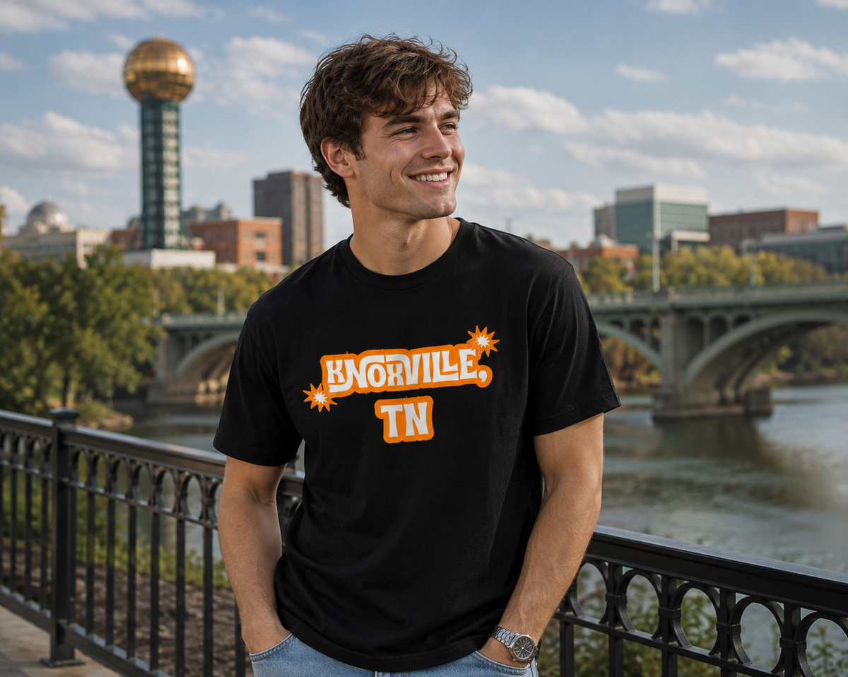 Knoxville TN Retro College Town T-Shirt